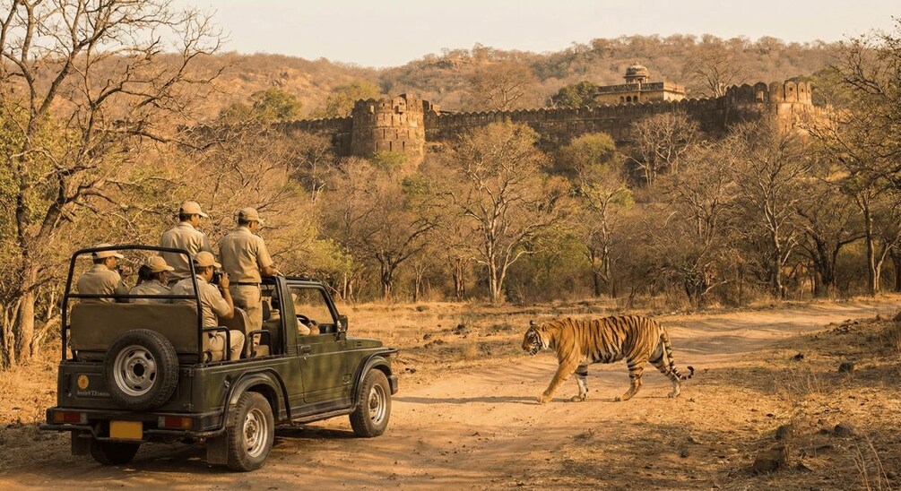 Ranthambore National Park: Safari Ticket with Pickup Option 1