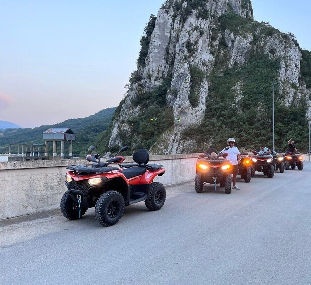 Picture 6 for Activity From Tirana : Bovilla Lake ATV/Quad Bike Tour 5