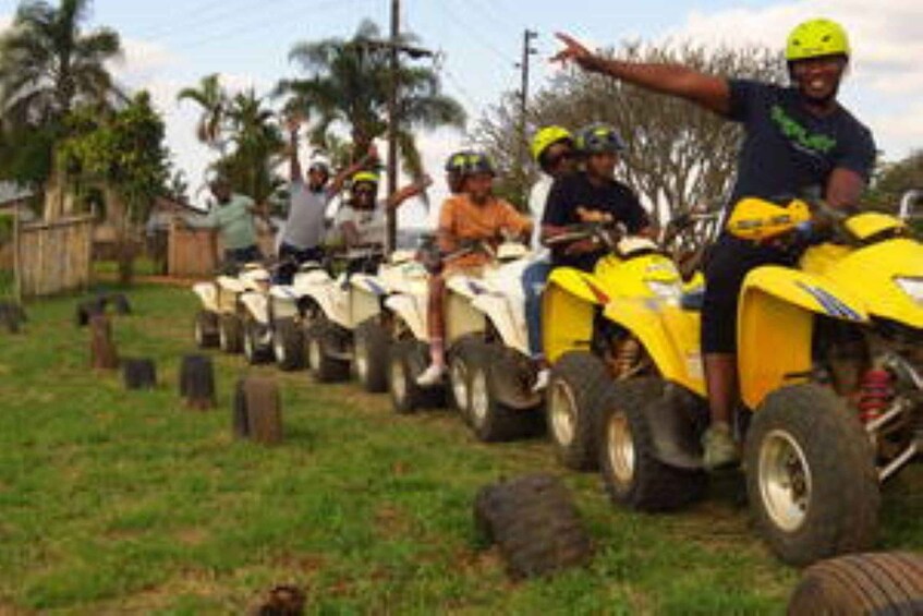 Picture 1 for Activity Hazyview: Guided Macadamia Plantation and Forest Quad Safari 3