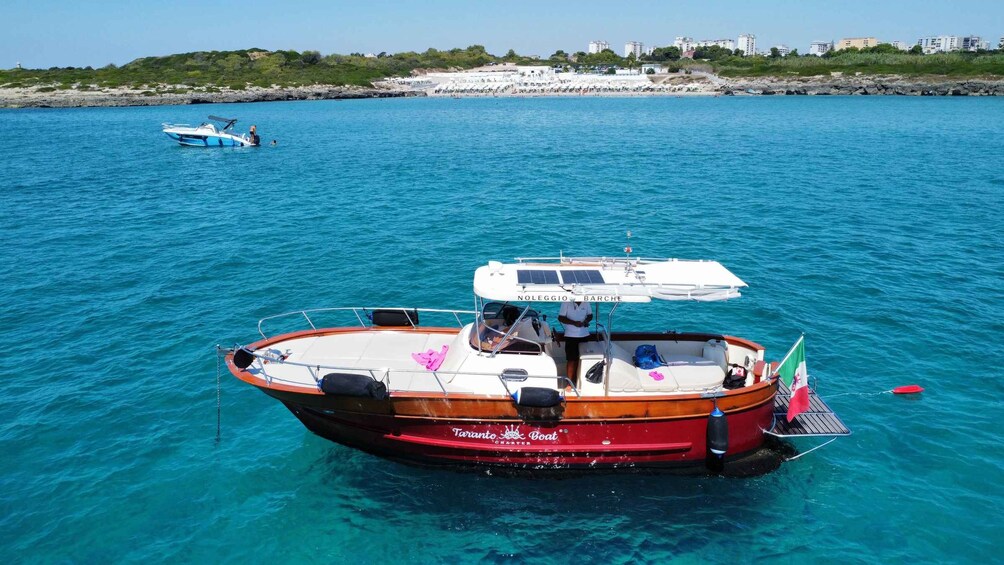 Picture 12 for Activity Boat Rental Experience Taranto Coast and Cheradi Islands 3