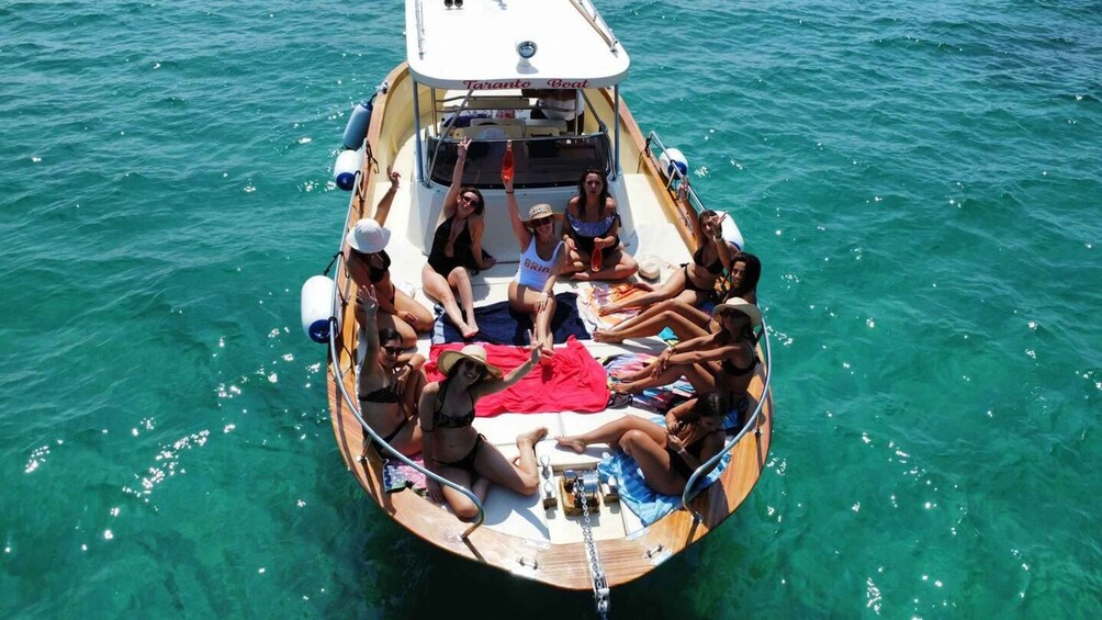 Picture 3 for Activity Boat Rental Experience Taranto Coast and Cheradi Islands 5