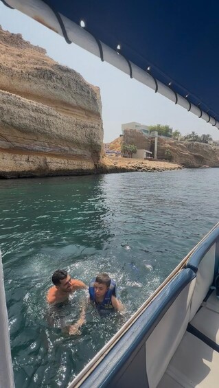 Picture 3 for Activity Muscat: Qantab Boat Trip with Dolphin Watching & Snorkeling 3