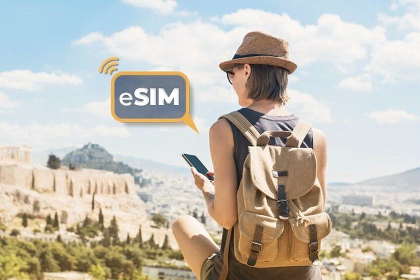 Unlimited Internet with e SIM Mobile Data in Greece 2