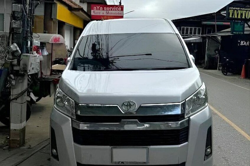 Pai to Chiang Mai One Way Shared AC Minivan Transfer 1