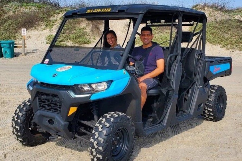 CAN-AM UTV Defender 4x4 Beach Rental Corpus Christi, TX 1