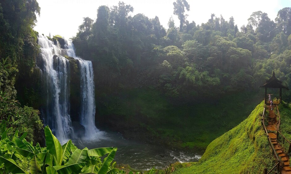 Tad Yeaung Waterfall in Paksong, Laos