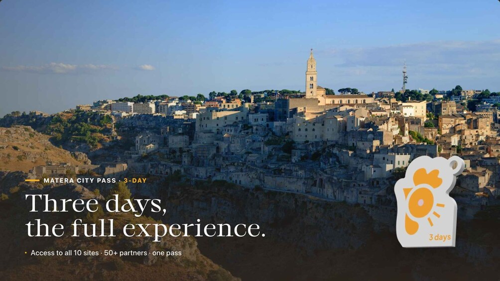 Matera: 3-Day City Pass with Entry to 9 Museums 1