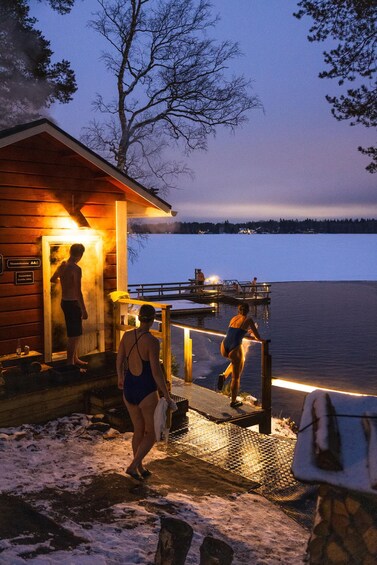 Picture 2 for Activity Turku: Local Sauna Experience + ice swimming all year around 2