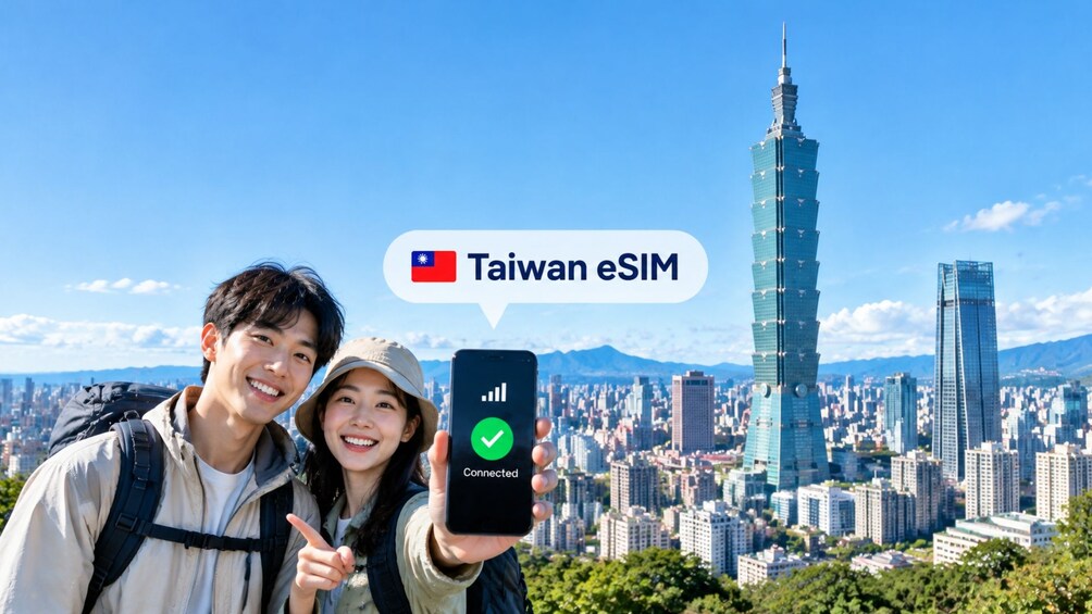 Taipei: Roaming Taiwan Internet with eSIM Mobile Data Plan 1