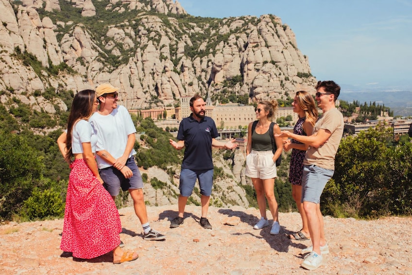 Montserrat Tour with Cogwheel train + Wine Tasting with Tapas or Lunch 3