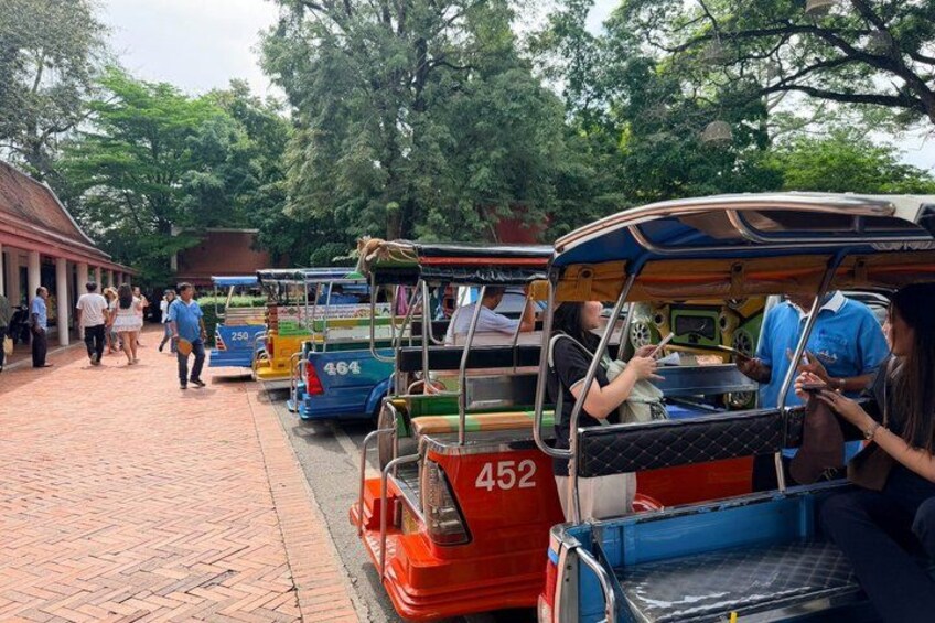 Ayutthaya Night Lights by Tuk Tuk Famous Temples Tour 5