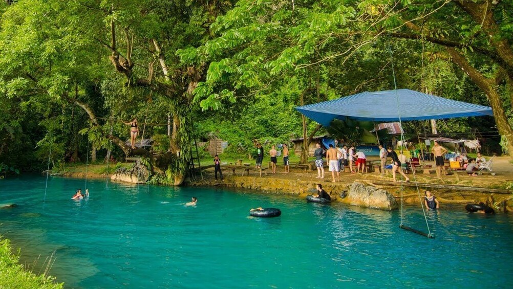 blue lagoon Vang Vieng