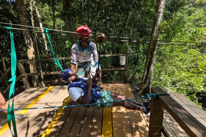 Damajagu Waterfalls in buggy and with Lunch 3