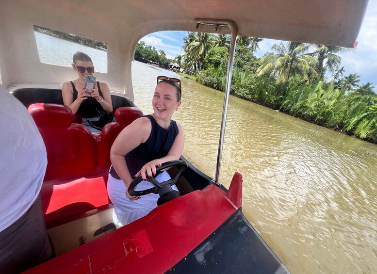 Picture 6 for Activity Kampot: Green Cathedral Sightseeing Boat Trip 2