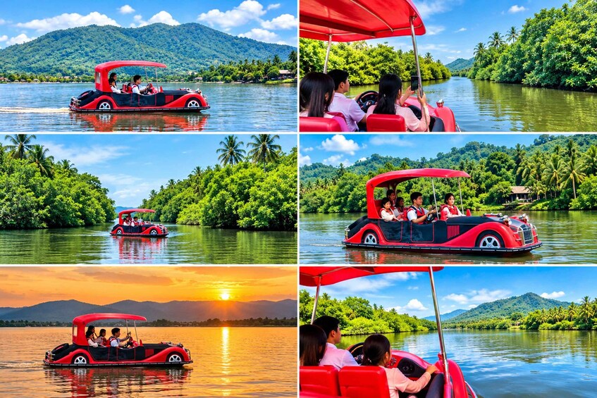 Picture 4 for Activity Kampot: Green Cathedral Sightseeing Boat Trip 4
