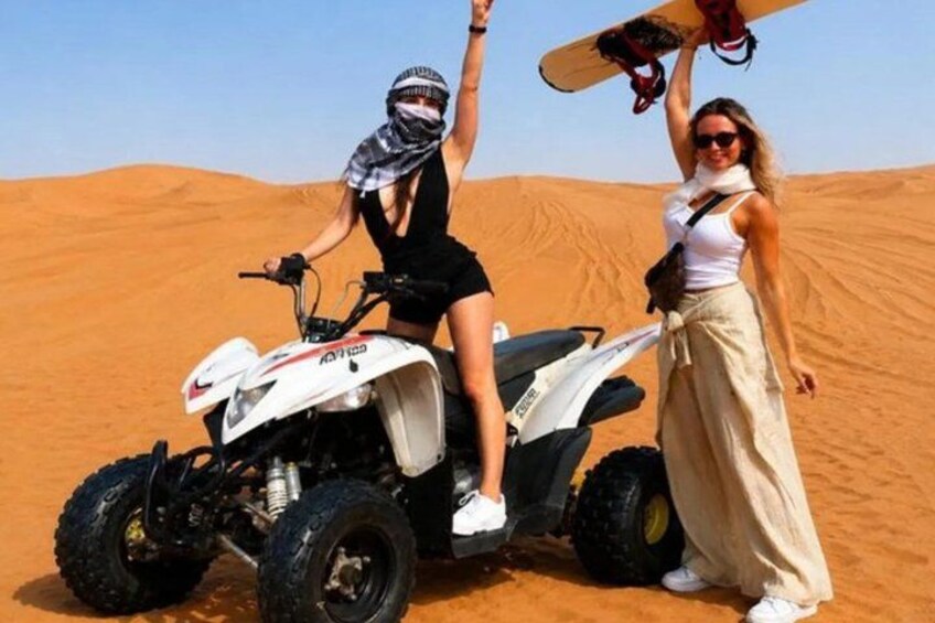 Dubai Red Dunes Safari Quad Camel BBQ 3