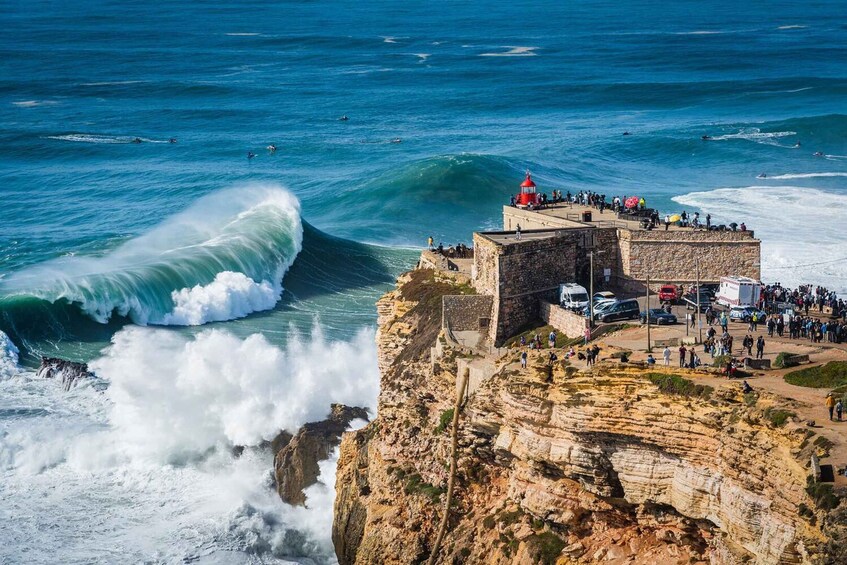 Picture 1 for Activity From Porto: Private Nazaré & Alcobaça Monastery Day Trip 2