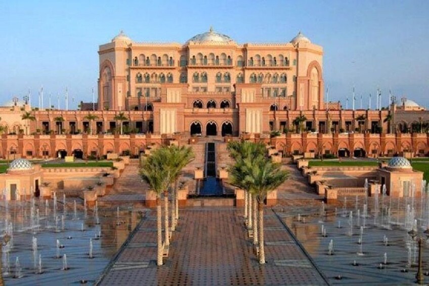 Emirates Palace in Abu Dhabi