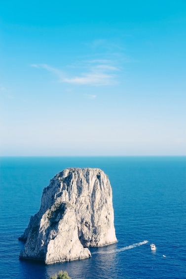 Faraglioni rock stacks in Italy