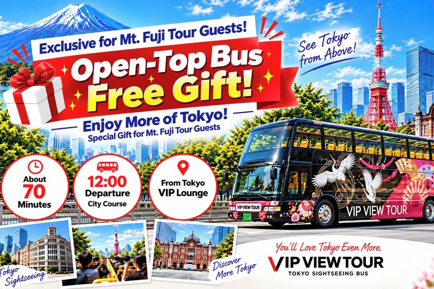 Tokyo: Mt. Fuji, Chureito Pagoda, Oshino Hakkai & Oishi Park 2