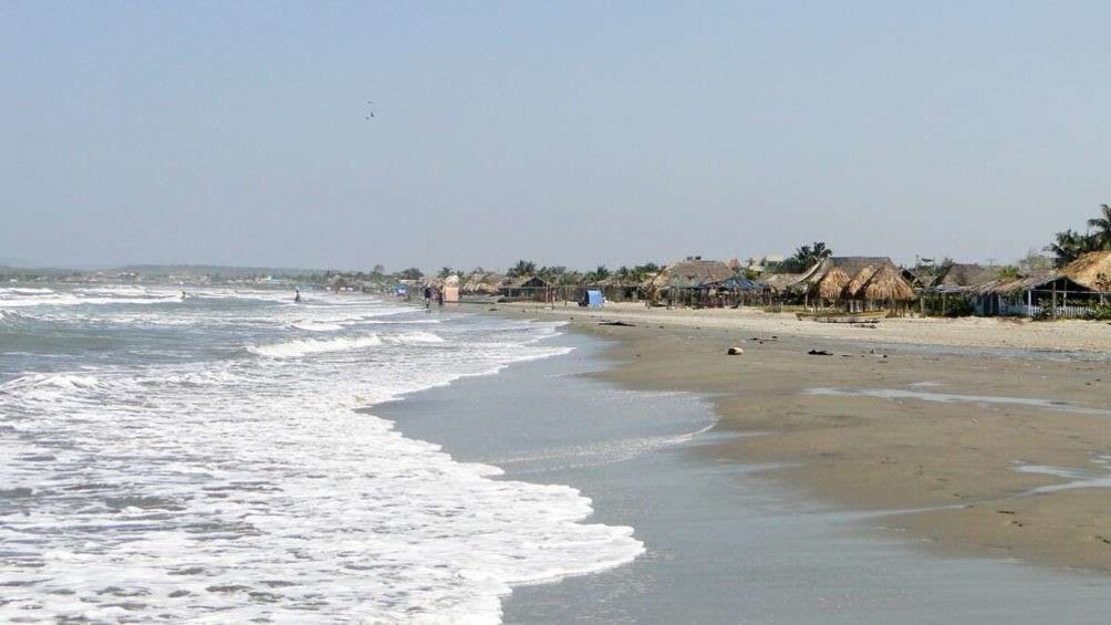 Beautiful beach in Colombia