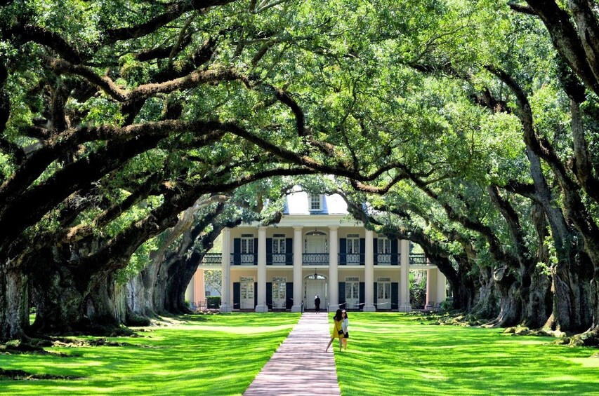 Oak Alley Plantation tourist attraction in Vacherie, Louisiana