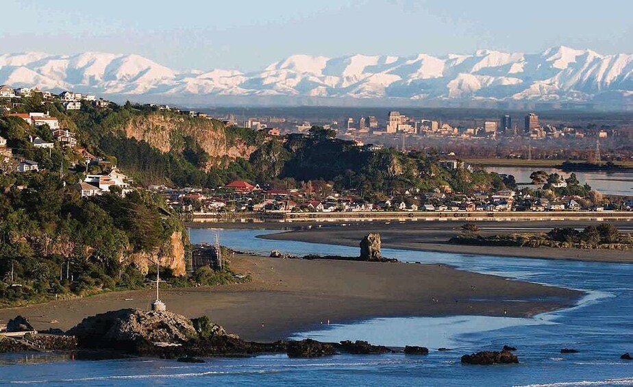 Panoramic view of Sumner, New Zealand