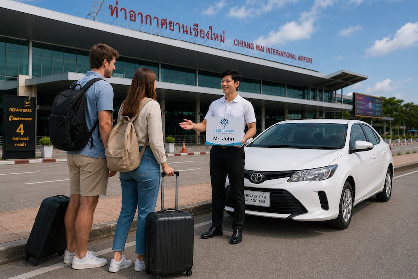 Private Chiang Mai Airport Transfer (CNX) to City Hotel 5