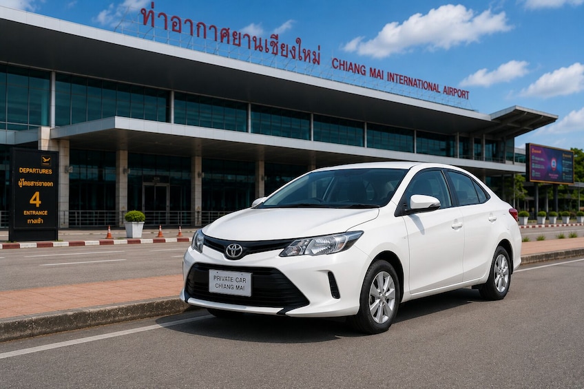 Private Chiang Mai Airport Transfer (CNX) to City Hotel 2