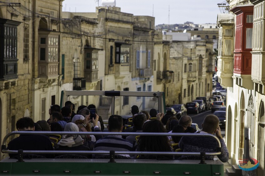 Group touring Malta