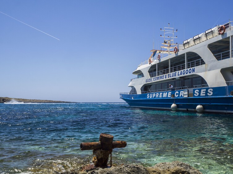 Day view of the Gozo and Comino Blue Lagoon Cruise