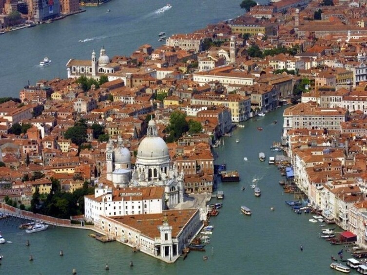 Aerial view of Venice