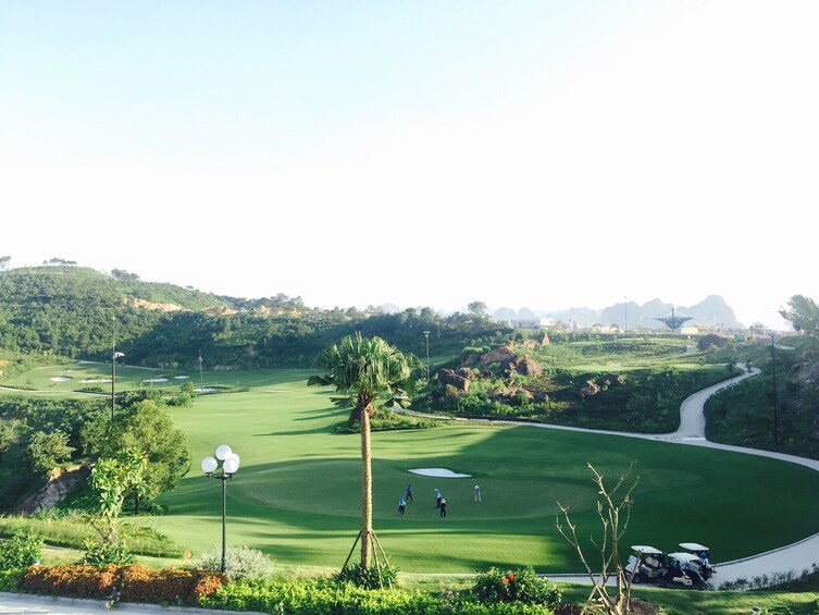 Golf course in Vietnam