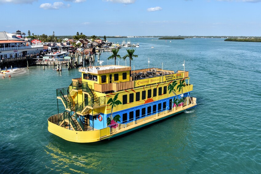 Aerial view of Calypso Breeze Cruise in Florida