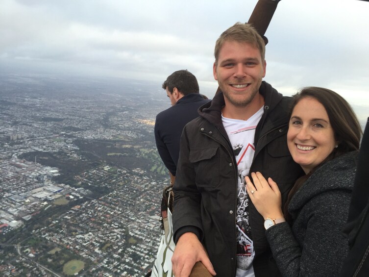 Balloon Flights Over the City of Melbourne