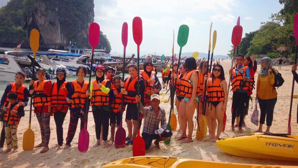 4 Islands Snorkeling & Kayaking Tour By Big Boat From Krabi