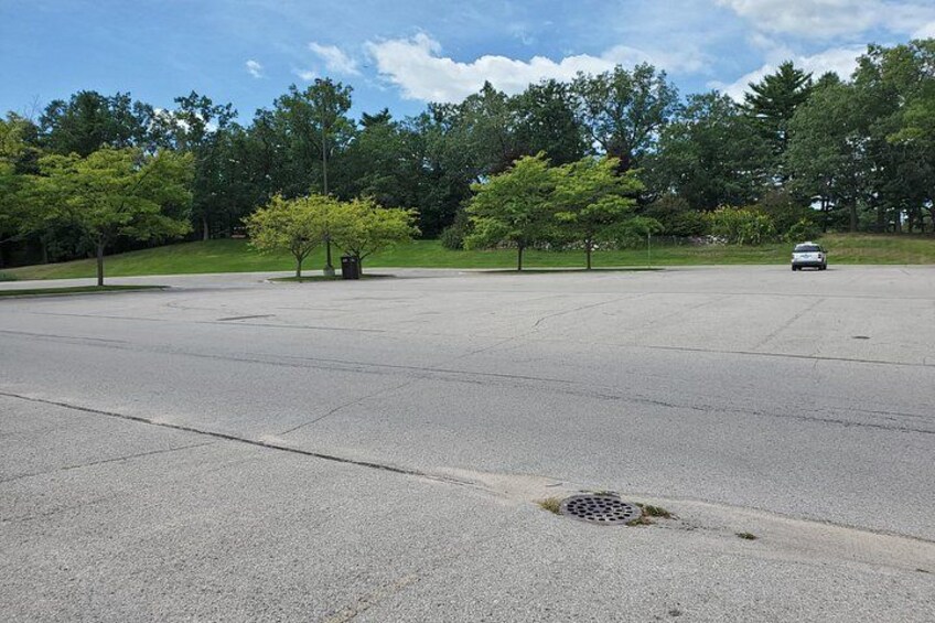 This is the correct parking lot for the pick up/drop off location in the TC Civic Center 3