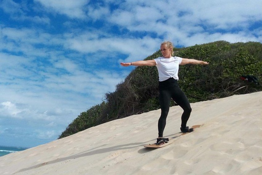 Sandboarding in Jeffreys Bay, South Africa 3