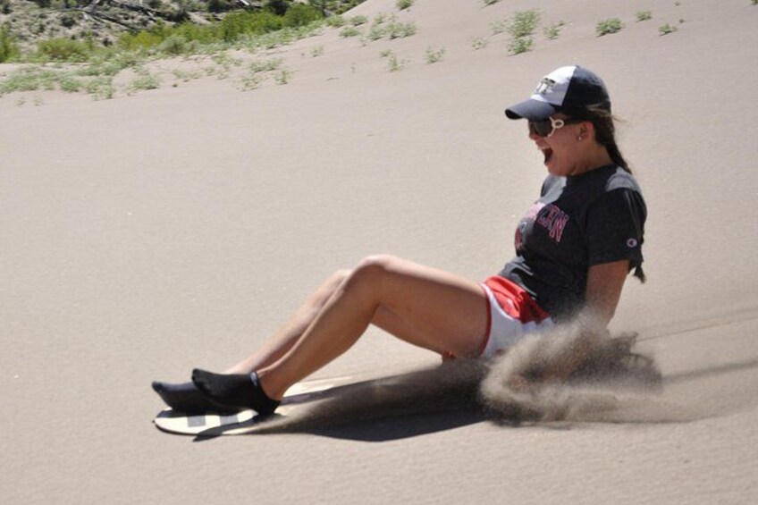 Sandboarding in Jeffreys Bay, South Africa 2