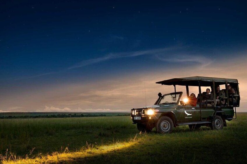 Night Game Drive and Bush Dinner from Victoria Falls 4