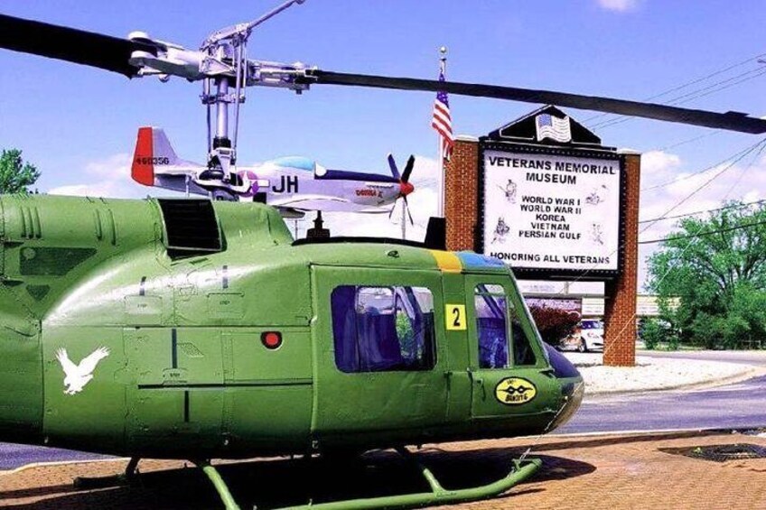 Actual restored Huey from Vietnam War era