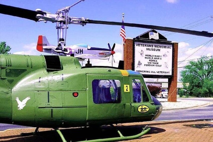 Actual restored Huey from Vietnam War era 2