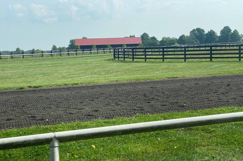 Private horse farm track 2
