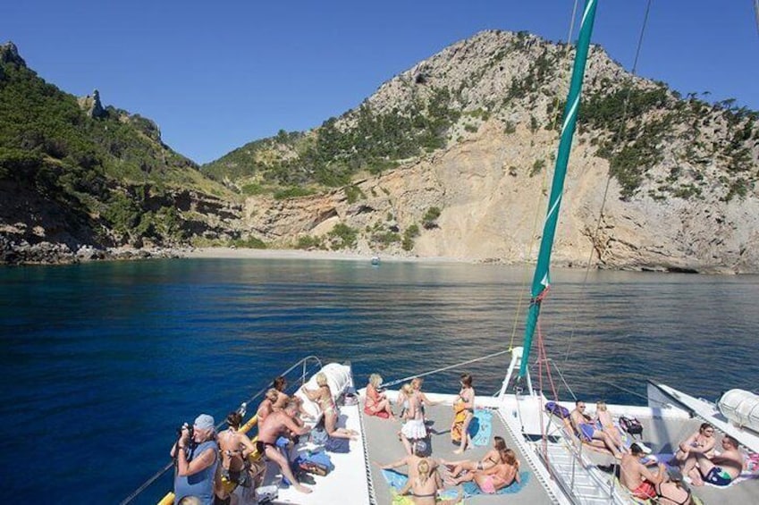 Mallorca Catamaran Cruise with Scenic Views and BBQ Lunch 1