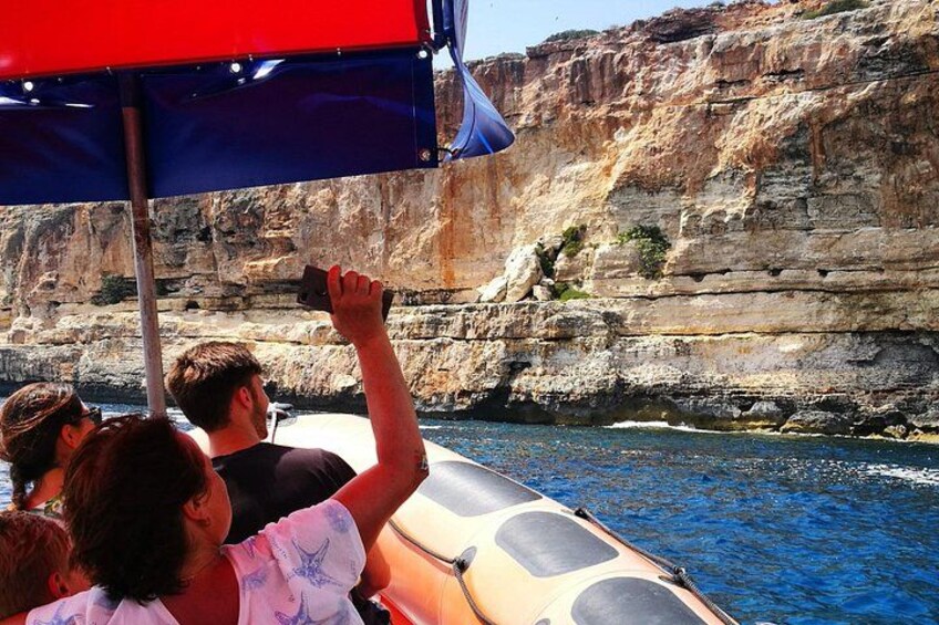 Boat Trip from Cala Figuera to Calo de Moro, S'almonia, Cala Màrmols. Mallorca. 2