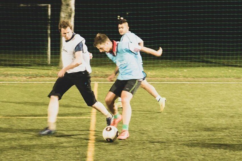 Play Friendly Football Soccer in Vienna