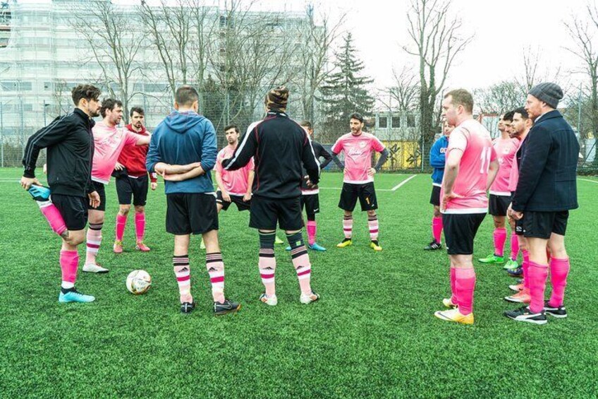 Play Friendly Football Soccer in Vienna