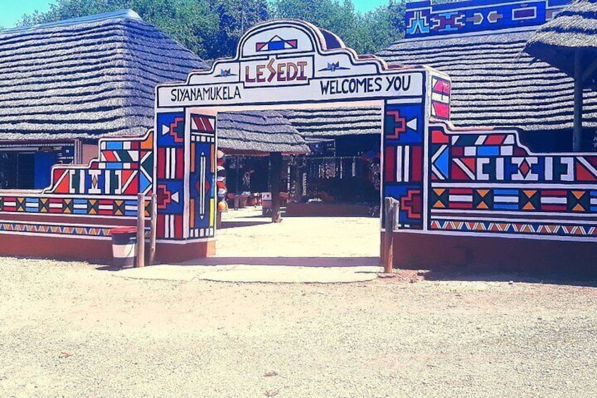 Lesedi cultural village tour 5