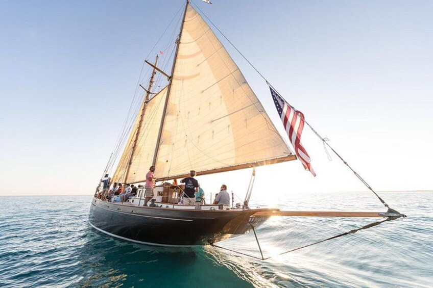 Sail Away with us! When And If sailing into the sunset! 2