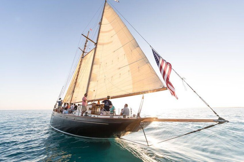 Sail Away with us! When And If sailing into the sunset! 3